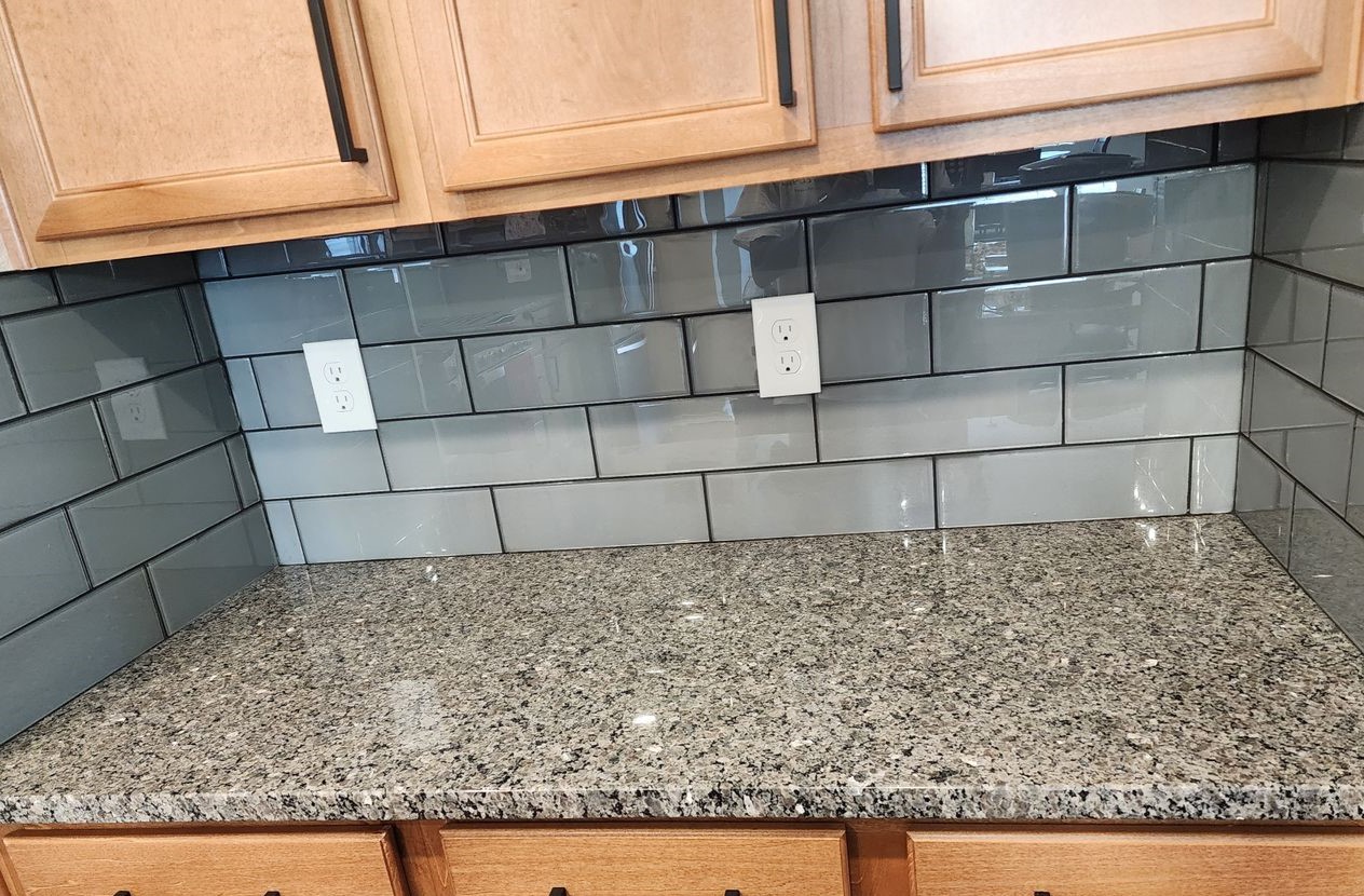 new tile backsplash