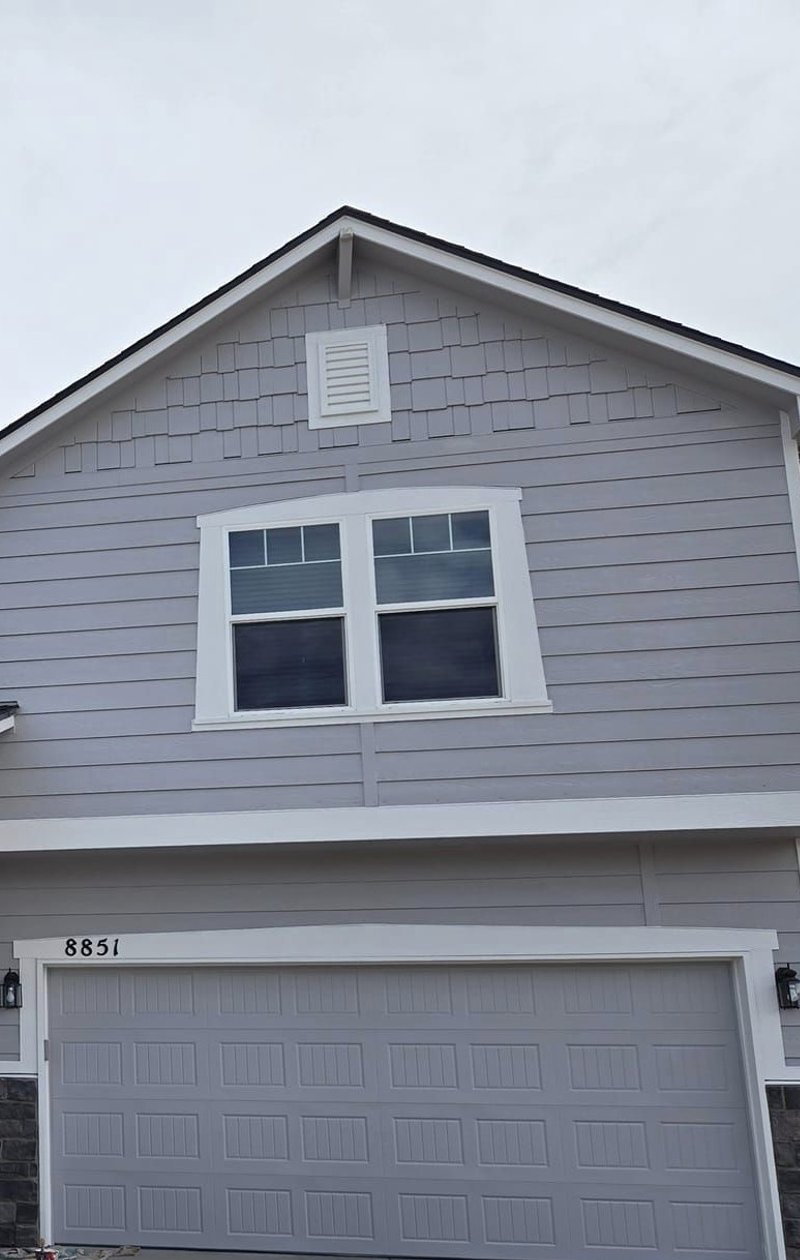 freshly painted house exterior in Palmer Lake