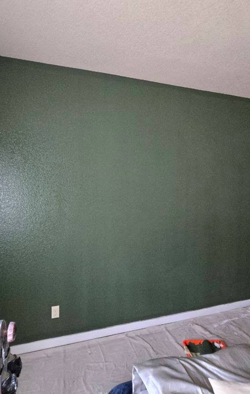 fresh accent wall